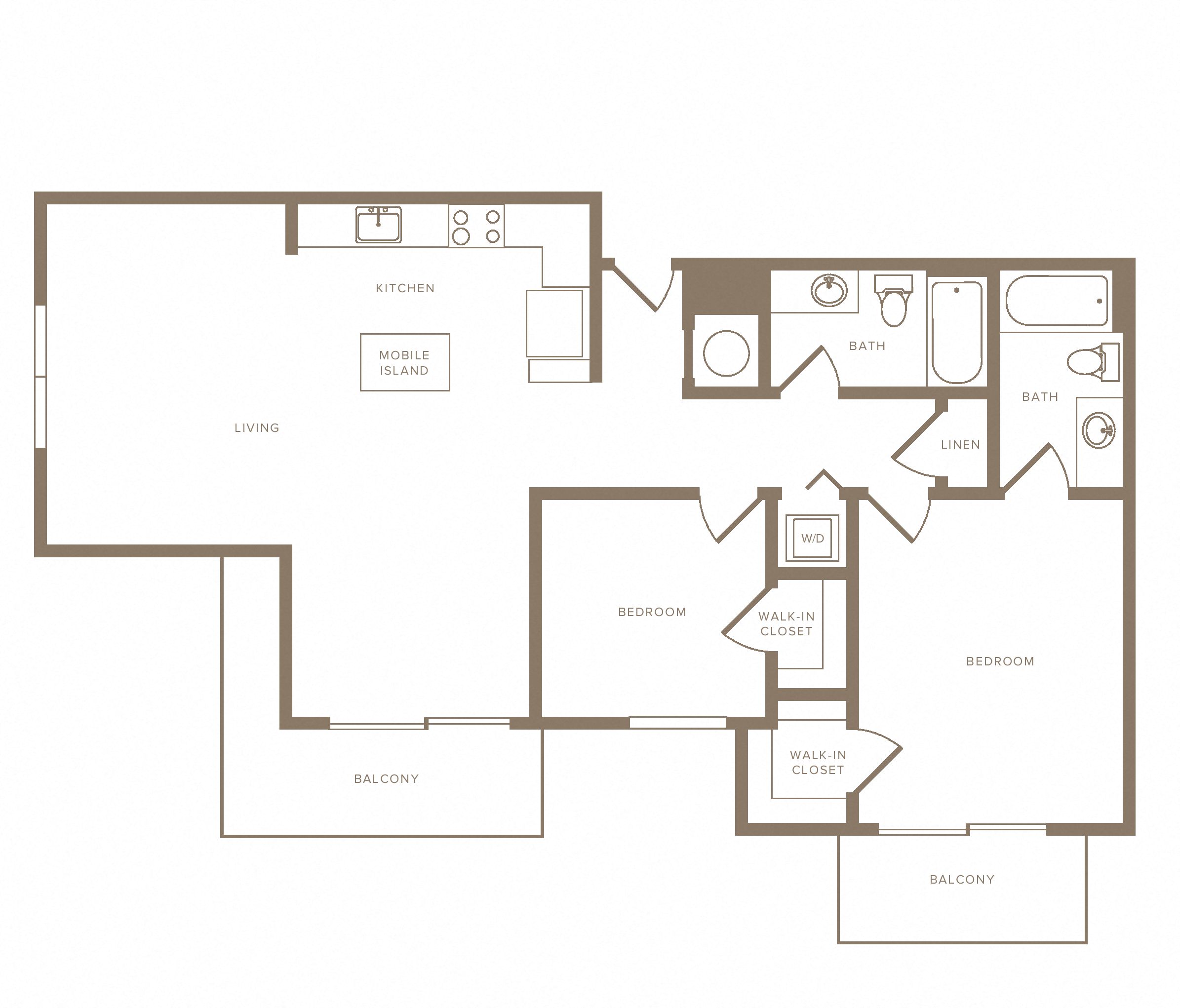 B2 West floor plan